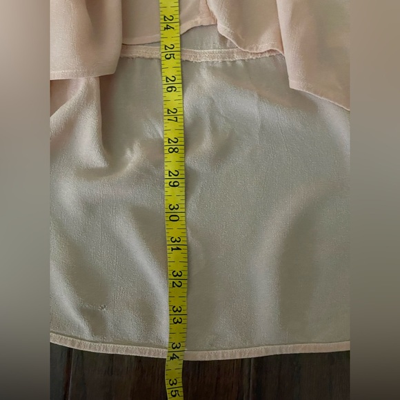 Anthropologie (LEFT OF CENTER) Peach Tunic-type Blouse, Size Small - Picture 2 of 10